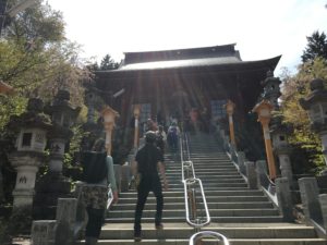 御嶽神社の階段
