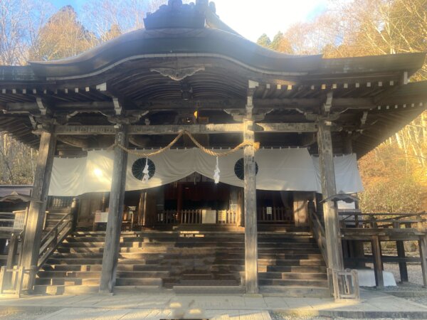 戸隠神社の本殿