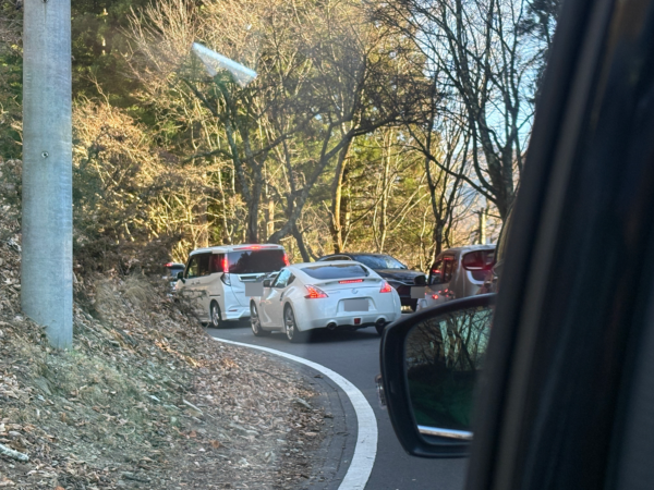 車渋滞の様子